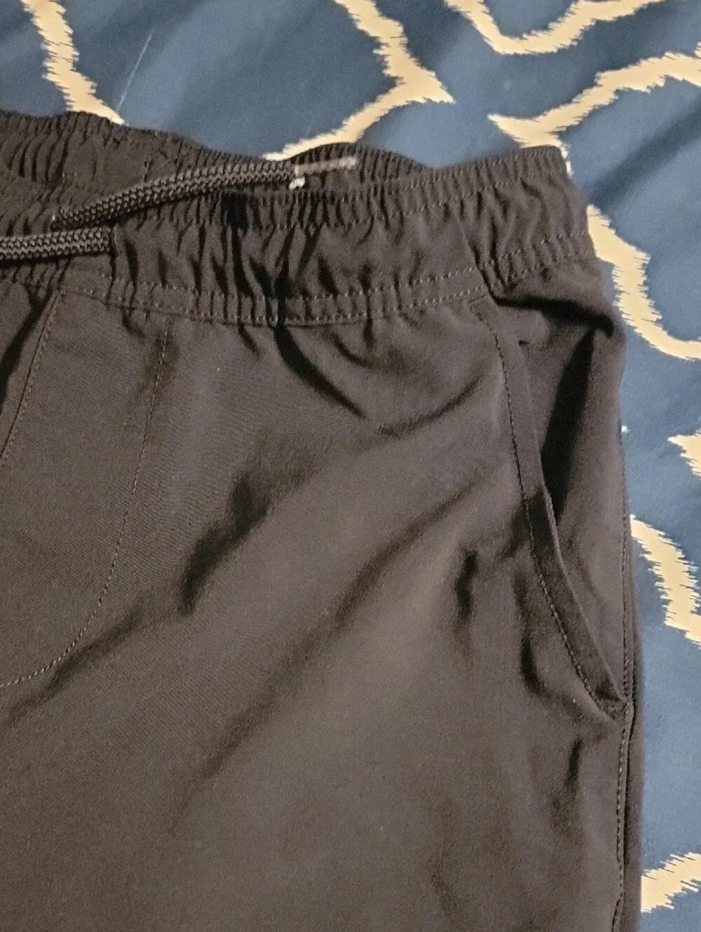 The Children's Place Navy Elastic-Waist Kids Joggers Size 10